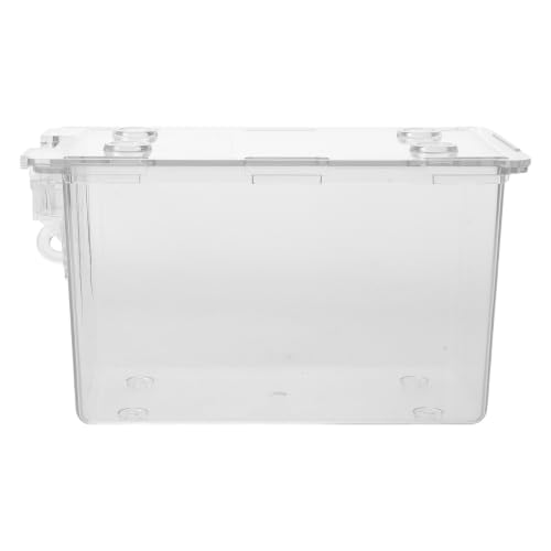 Caja organizadora de tarjetas plástica y contenedor de documentos para oficina