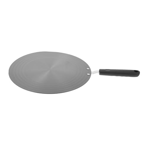 BRIGHTFUFU 1Pc Nonslip Pot Plate Heat Conduction Plate with Handle for Efficient Defrosting and Cooking for Gas Stoves and Induction Cooktops