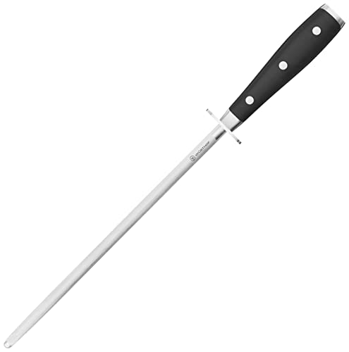 Wüsthof Wusthof Classic IKON Honing Steel, 10 inches, Black
