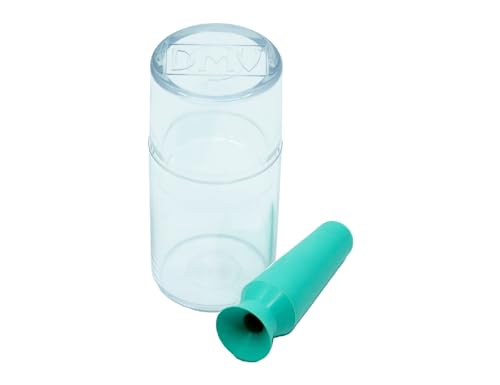 Image of DMV Genuine Scleral Cup Contact Lens Inserter, Green, Pack of 6 - Made in USA Insertion Tool for Scleral, Hybrid & Soft Contact Lenses - Also for Prosthetic Eyes - NOT for Lens Removal