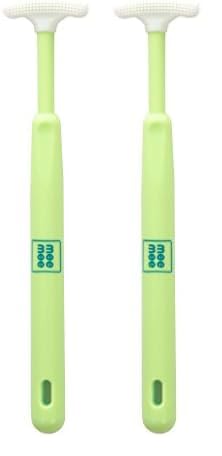 Mee Mee Manual Tongue Cleaner for Baby|Tender Baby Oral Cleaner Toothbrush with Silicone Scraper|Suitable from 6+ Months|With Non-Slip Handle,Soft Rubber Tip and Easy Grip for Kids/Babies (Green)-image-28