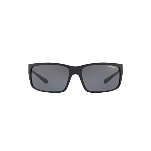 Arnette Fastball 2.0, Gafas de Sol para Hombre, Negro (Matte Black/Polar Grey), 62