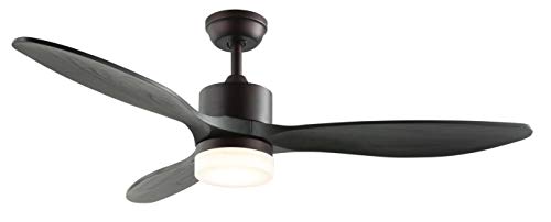 52 Inch Ceiling Fan with Light Remote Control Modern Wood Blade Ceiling Fan