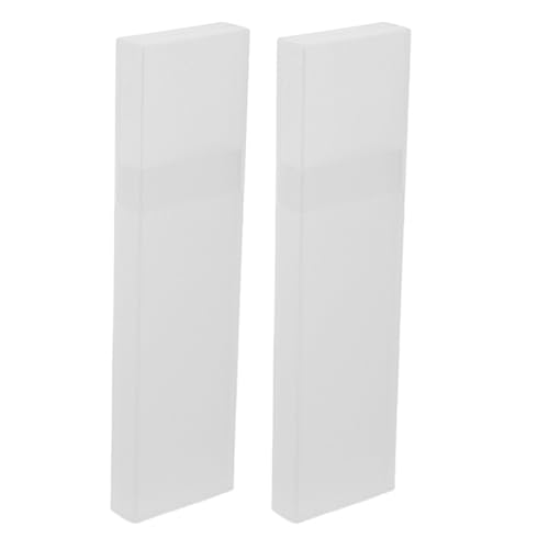 BUTIFULSIC Estuche Plástico para Raspadores de Lengua, 2 Unidades, Compacto y Portátil para Cuidado Bucal, Caja Organizadora Reutilizable para Mantener Lengua Limpia y Herramientas