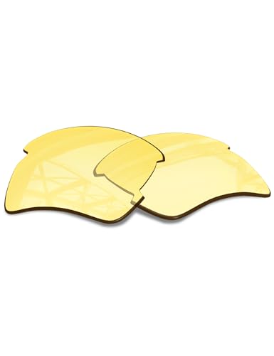Lentilles de rechange Oakley Flak 2.0 XL OO9188 jaunes HD pour lunettes