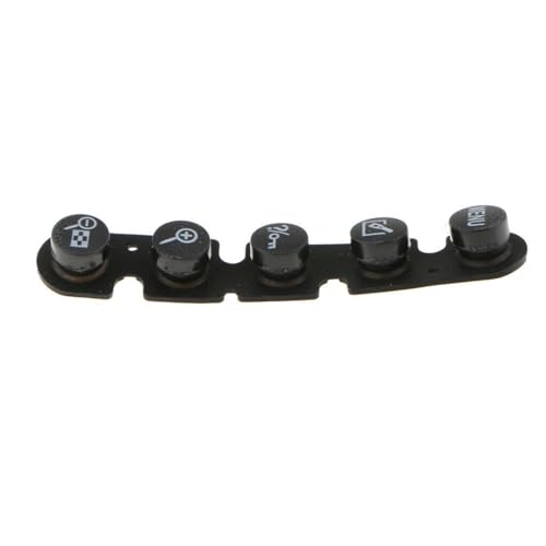 CHICHIYANG Función de menú trasero trasero OK Ampliar botón de reemplazo para Nikon D600 D610 accesorios de cámara