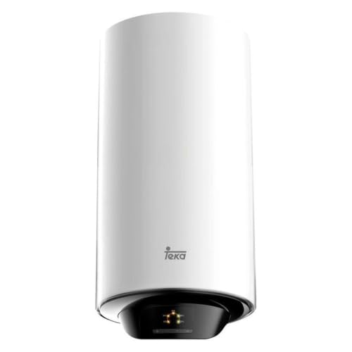 TEKA Termo Eléctrico Vertical 50 L, Smart Control, Tanque Zafiro, Indicador LED, Modelo EWH 50 VE-D