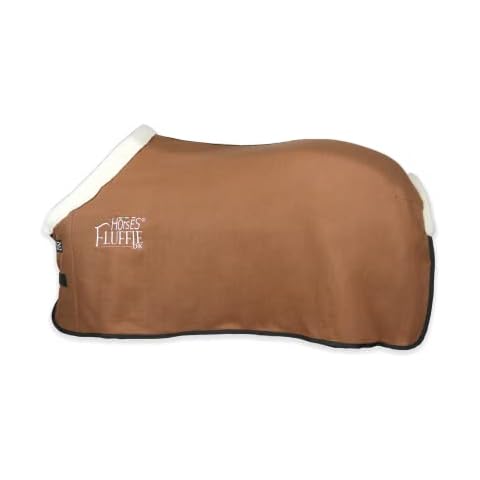 Horses Manta Polar Fluffie DK para Caballo Cover