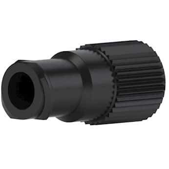 Idex Threaded Luer Adapter, Black PEEK, 0.050