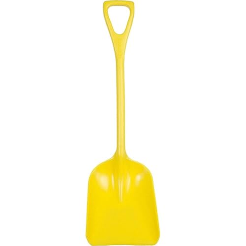Remco Hygienic Square Point Shovel Polypropylene Blade 23 1/2 in L Yellow 69816-1 Each