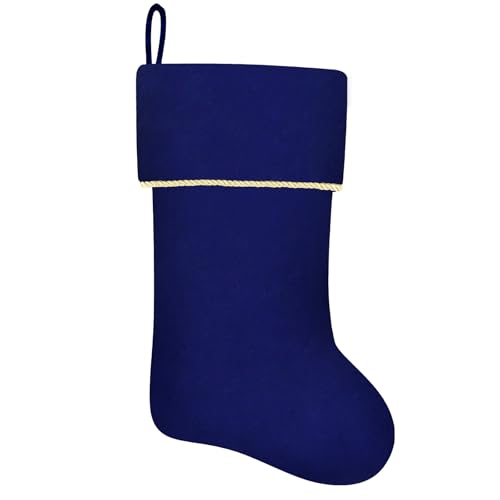 Subyan 20 Inches Initial Monogram Blue Christmas...