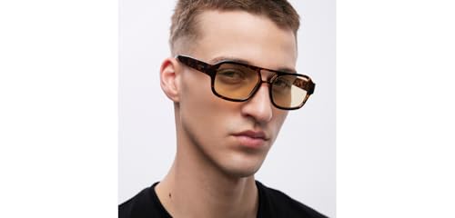 Image of Meller by Lenskart | SHIPO | Brown Full Rim Sunglasses | Large Square Frame | Polarised and UV Protection | Contemporary Styles for Men & Women | Designed in Barcelona