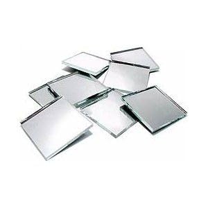 NNJ GROUP Square Shape Mirror for lippan Art. Jewellery Making,Other Craft Work Free Fabric Glue (Pack of 50Pieces) 1.5 INCH-image-9