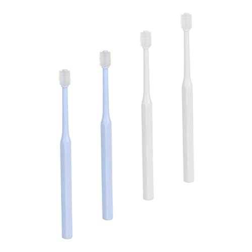 Brosse à dents double face pour chaton et chiot YARNOW | Kit portable de 4 pièces