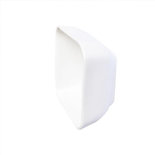 Pirhosigma 4 pcs 7.5cm Square Porcelain Soy Sauce Dish Ceramic Dip Dipping Bowls White for Dinner Baking BBQ and Cooking - Image 4