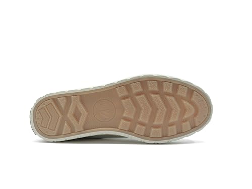 Image of Palladium Unisex Palla Ace Mid Organic Canvas Lace Up Sneaker
