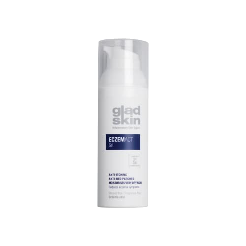 Gladskin ECZEMACT Gel 15 ml | Innovativer Wirkstoff Staphefekt | hilft bei Neurodermitis | Für ein bakterielles Gleichgewicht | Verschont das Mikrobiom | Hypoallergen, dermatologisch getestet Cover