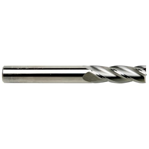 GS Tooling 101600 3.0mm Diameter x 3mm Shank 4-Flute Long Length Blue Series Carbide End Mill
