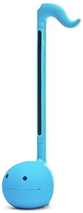 Otamatone [Color Series] Japanese Electronic Musical Instrument Portable Synthesizer from Japan by Cube/Maywa Denki [English Version] [Regular Size], Blue
