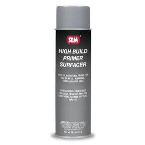 SEM 42013 High Build Primer Surfacer- Gray, Aerosol CASE OF 12