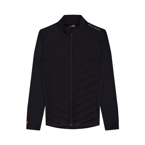 Veste RAMIZO Ellesse homme noire taille S coupe-vent et légère avec col montant