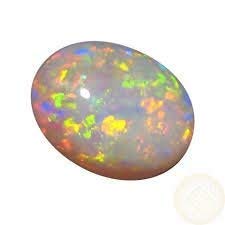 7.25 Ratti Fire Opal Stone Certified Natural Oval White Australian Loose Gemstone-image-17