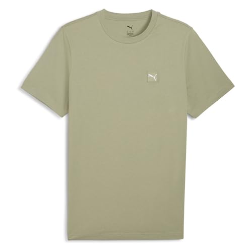 Image of Puma Men Cotton Solid Regular Fit Tees