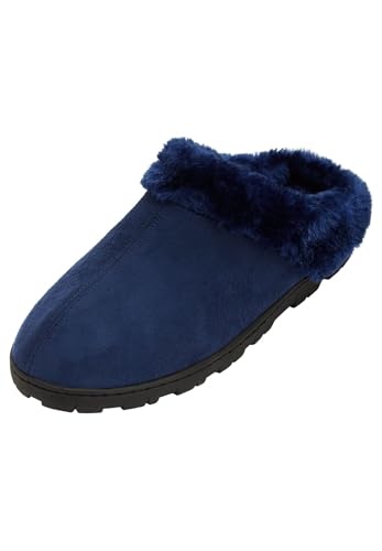 Comfortview Women's Wide Width The Andy Clog Slipper