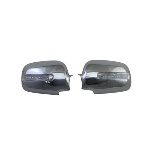 Coque rétroviseur voiture lot de 2 en ABS chromé avec LED pour CRV 2002-2006