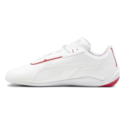 PUMA Mens Scuderia Ferrari R-Cat Machina Lace Up Sneakers Shoes Casual - White - Size 10.5 M3
