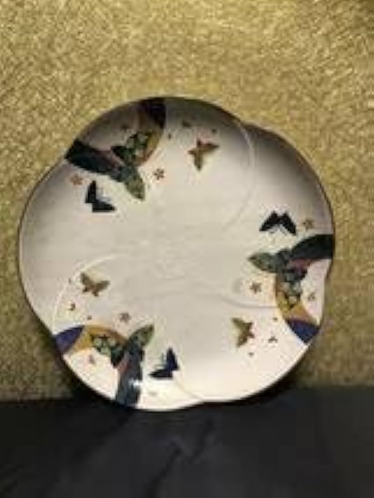 大皿　陶器　梅の花　和食器　飾り皿 楽天市場】【アウトレット】ダミ梅梅 8寸皿 / 24.4cm 麺皿 梅の