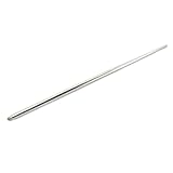 NewkeepsR 0.6mm Stylet d'insertion conique en acier pour étirer les anneaux de nez/oreille, outil d'assistance pour kit d'étirement de piercing corporel.