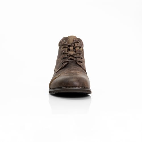 Image of Ferro Aldo Men's Ankle Boots | Lace-Up Cap Toe Chukka Style Dress Boot | Casual Fashion for Work