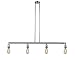 Innovations 214NH-PC-LED 4 Island Light Vintage Dimmable LED, Polished Chrome