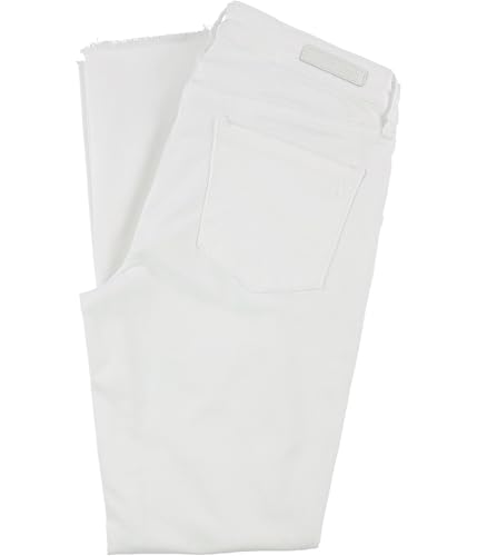 Articles of Society Womens Distressed Regular Fit Jeans, White, 332