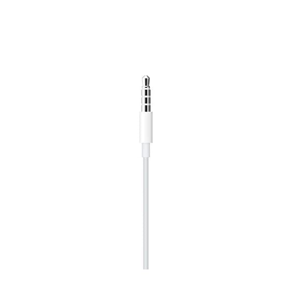Apple EarPods Headphones with 3.5mm Plug, Wired Ear Buds with Built-in Remote to Control Music, Phone Calls, and Volume