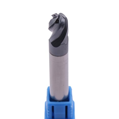 Image of BestParts 5Pcs 5 /16 inch Solid Carbide Ball Nose End Mill - Double End - AlTiN Coated, 4 Flute, 30 Degree Helix, 5 /16 inch Cutting diameter, 5 /16 inch Shank diameter, 1 /2 inch Length of Cut, 2-1 /2 inch Overall Length