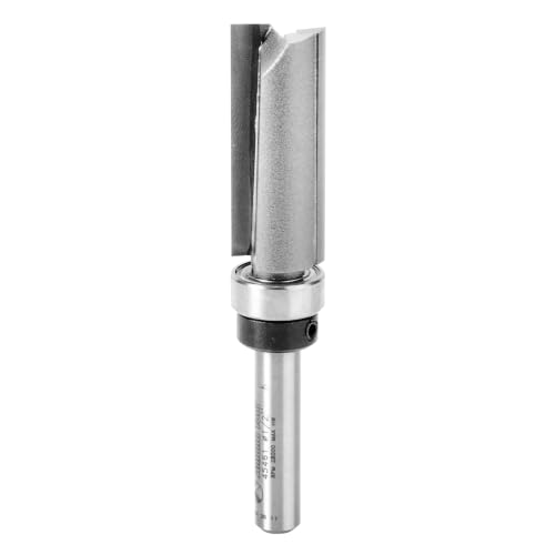 Image of Amana Tool - 45461 Carbide Tipped Flush Trim Plunge Template 1 /2 Dia x 1-1 /4 x 1 /4 inch Sh