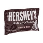 Hershey's Milk Chocolate Snack Size Chocolate Bars 10.35 oz (Pack of 12)