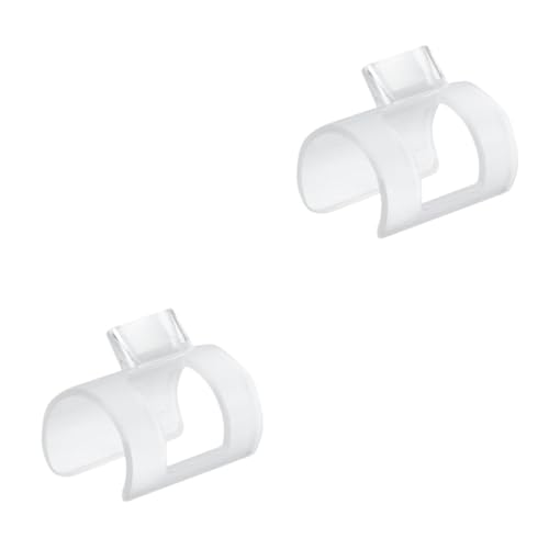 ibasenice 2pcs Pronunciation pillar flute portable Mouthparts Creative Flute Aid Mouth Beginner Flute Mouth Flute Playing Auxiliary equipment Accessories bamboo flute Auxiliary