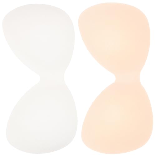 ifundom 4 Almohadillas Extraíbles de Chinlon para Sujetador Deportivo Relleno para Realzar el Busto, Diseño Transpirable Costuras para Uso en Deporte y Yoga