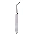Iumer Bent Cross Lock Tweezer Self Close Holding Tweezer DIY Jewelry Hobby Craft Manicure Tool