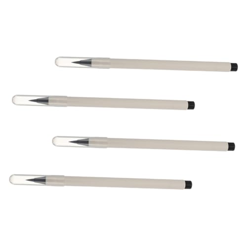 SEWACC 4 STÜCKE Refillable Kalligrafie Pinselset Große Tintenaufnahme Weiche Borsten Sanfte Tintenabgabe für Anfänger und Künstler Vielseitig...