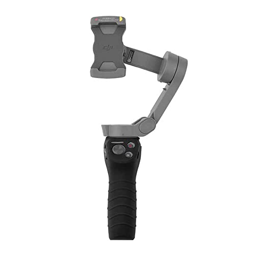 Image of GetZget Om 4 Grip Cover Silicone Compatible with DJI Osmo 3 and DJI Om4 Accessories Anti Slip Handel Grip Silicone Cover (Black)