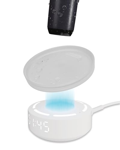 Qikfresh Custodia in silicone per base compatibile con Oral-B tipo 3786 - Copertura igienica compatibile con la ricarica per spazzolini elettrici - Trasparente satinato