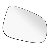 Für Volvo Für S60 S80 2014-2015 Für V60 2015-2018 Für Jaguar XJ XF 2013 2014 2015 2016 2017 2018, beheizbarer Rückspiegel aus Glas für den linken Fahrer, Seitenspiegelglas.