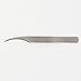 JAPAN MADE MICRO TWEEZER TITANIUM CURVED 125MM