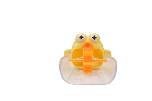 Image of Cartoon faucet extender children's hand washing water diverter silicone extended splash-proof artifact (Yellow)