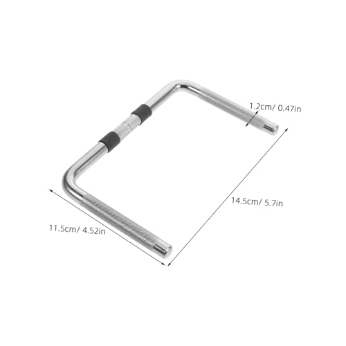 Soporte Abrazadera Doble Para Cowbell Batería Ajustable miniatura 2