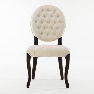 Amazon Jinkebin ルイスファッションヨーロッパチェアシングルフレンチレトロダイニングアメリカンカントリーレザーバックルコンピューターの製造室レストラン Color Blue ダイニングチェア オンライン通販